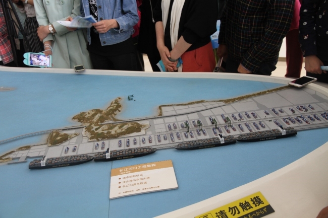 洋山深水港模型 洋山深水港模型