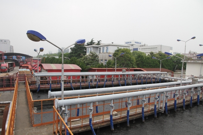 活性污泥法中的曝气池 活性污泥法中的曝气池