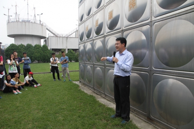 张勇老师为大家讲解中水再利用工程 张勇老师为大家讲解中水再利用工程