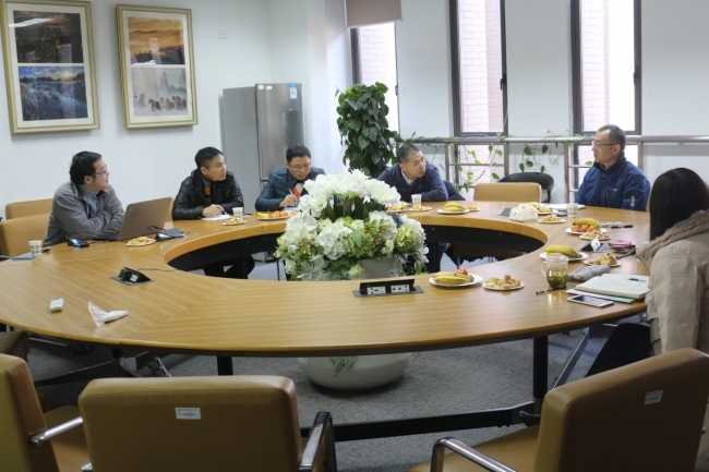 浙江海洋水产养殖研究所陈少波研究员一行来访我院 浙江海洋水产养殖研究所陈少波研究员一行来访我院