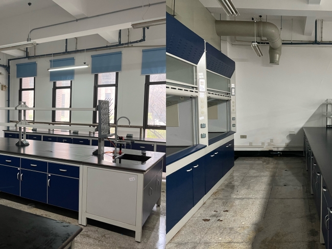 清理后的实验平台 清理后的实验平台