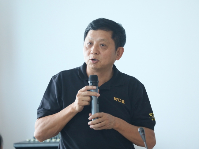 罗利军教授作主题报告