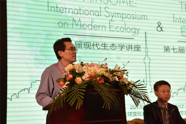 美国亚利桑那州立大学教授邬建国致辞