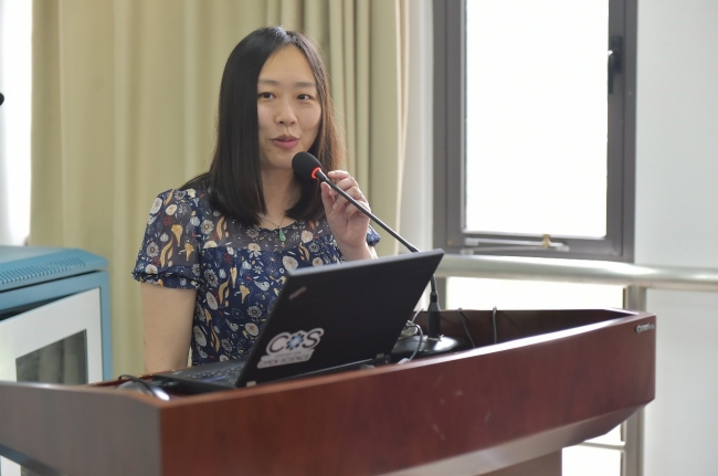 8城市生态重点实验室张秋卓副教授进行介绍