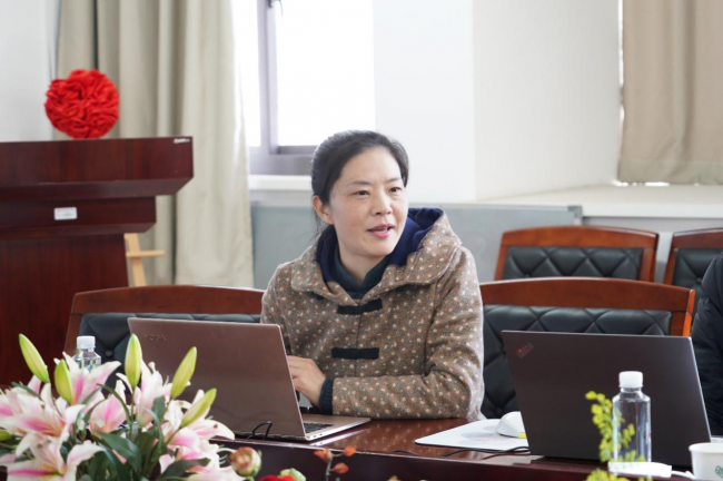 院党委书记刘婕发言