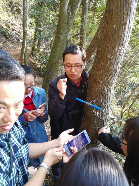 宋坤老师正在讲解年轮钻使用要点 宋坤老师正在讲解年轮钻使用要点